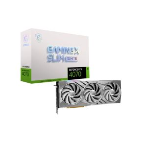 MSI GeForce RTX 4070 Gaming X Slim White 12GB GDDR6X 192 Bit DLSS 3 Ekran Kartı